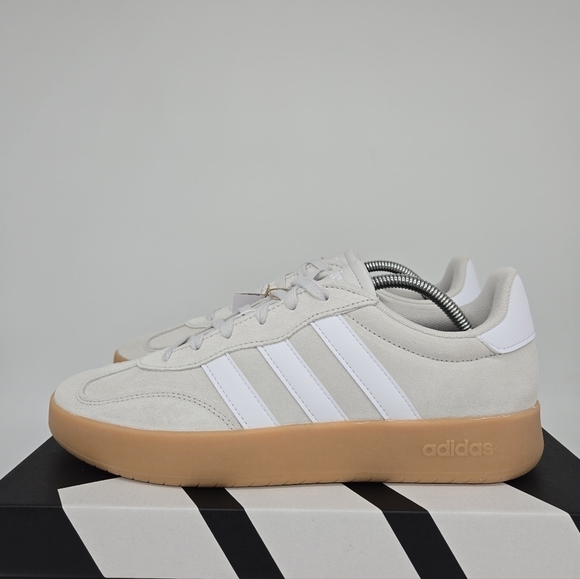 New Adidas Barreda \'Grey White Gum\' Men\'s Shoes Size 11.5 main image 4